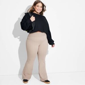 All in Motion Tan Flare Leggings for Everyday Comfort